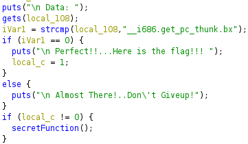 Decompiled code